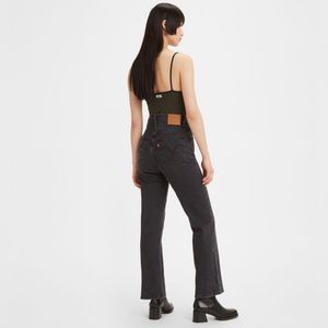Levi’s Ribcage Straight Black Jeans